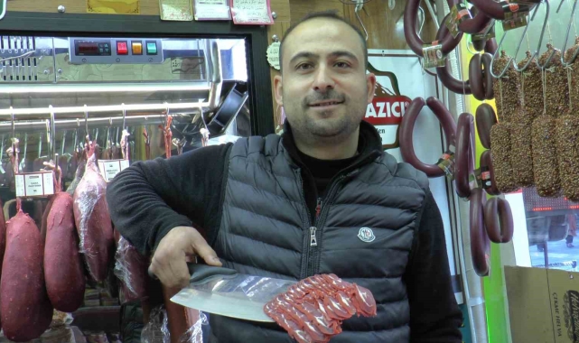 Kayseri'de pastırmacılar kış sezonundan umutlu