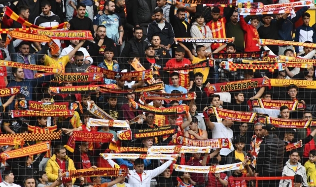 Kayserispor 71 bin taraftara oynadı