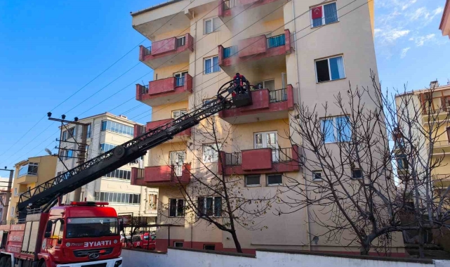 Keşan'da çakmakla oynayan çocuk yangına sebep oldu