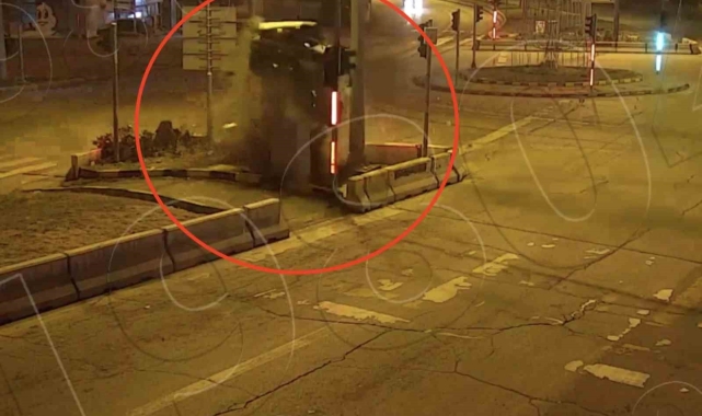 Kırıkkale&#039;deki trafik kazaları kamerada