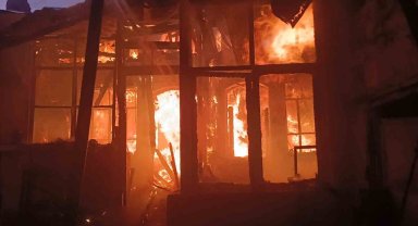 Kırkağaç'ta çıkan ev yangını: 1 ölü