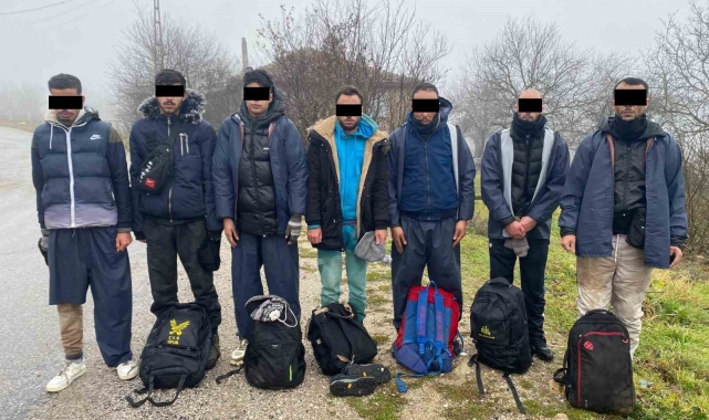 Kırklareli'de 75 kaçak göçmen yakalandı