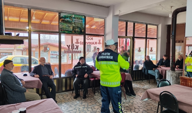 Kırklareli'nde traktör sürücüleri bilgilendirildi