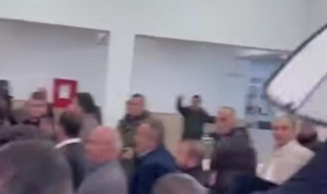 Kırşehir Şeker Fabrikası'nda sürücüler arasında sıra kavgası