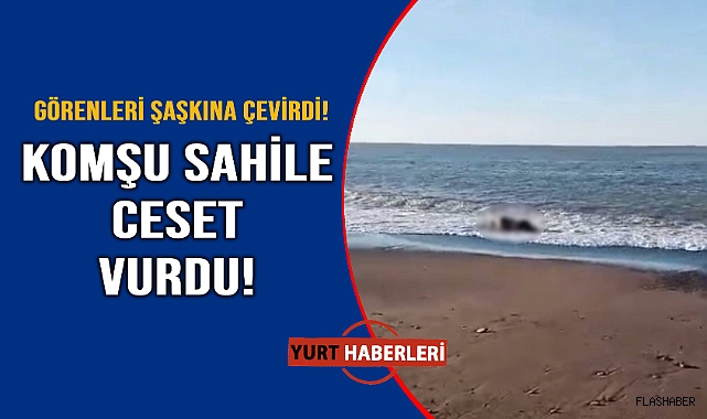 Komşuda şaşkınlık yaratan olay!