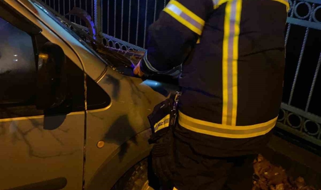 Kontrolden çıkan araç kaza yaptı: 1 yaralı