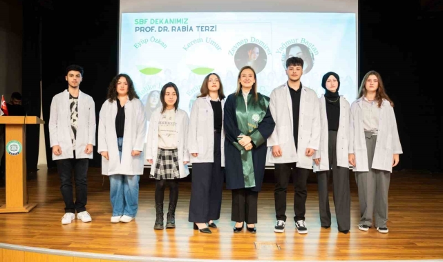 KOSTÜ'de beyaz önlük giyme töreni