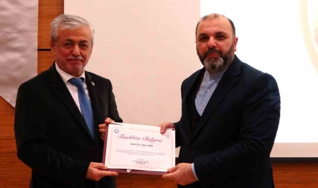 Kütahya İl Müftüsü Açık'tan DPÜ İlahiyat Fakültesi'nde konferans