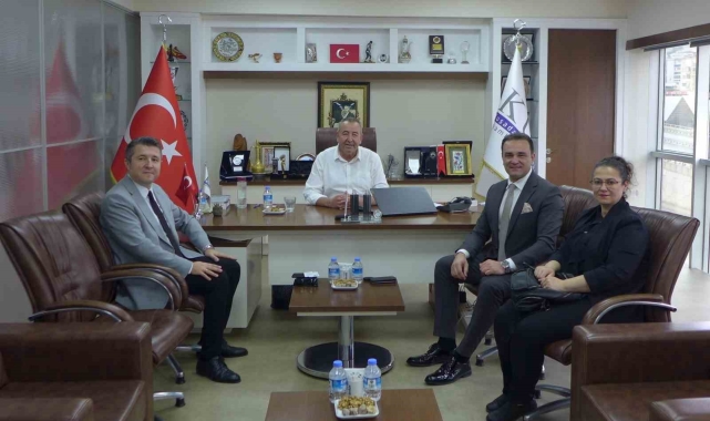 KUTO Başkanı Akdaoğan, Aydınlı banka müdürünü ağırladı