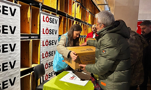 LÖSEV’den Sinop’ta et yardımı