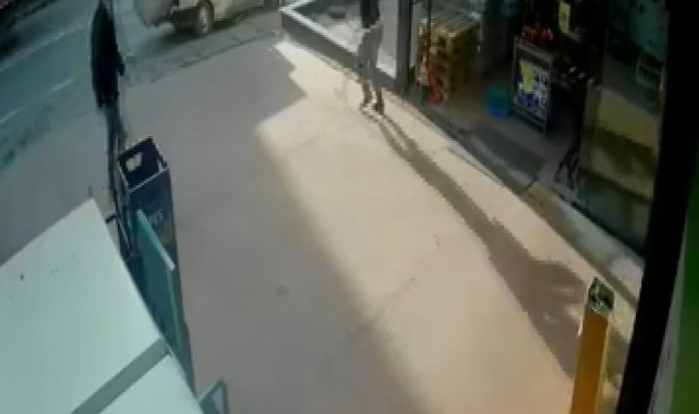 Maltepe'de palet hırsızlığı: Çaldı, yuvarlandı, yakalandı
