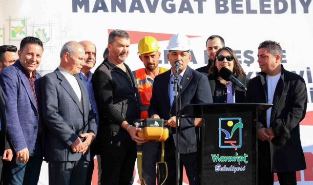 Manavgat'ta yeni kreş ve gündüz bakımevi için temel atıldı