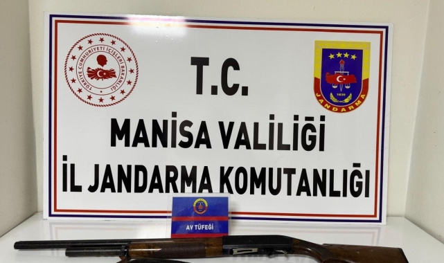 Manisa'da havaya ateş açan maganda yakalandı