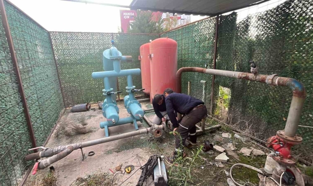 Manisa'da yeşil alanlar daha iyi sulanacak