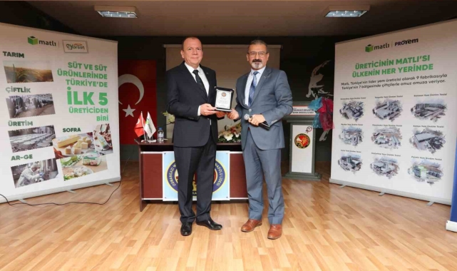 Matlı Şirketler Grubu Yönetim Kurulu Başkanı Özer Matlı, mezun olduğu okulda gençlerle buluştu