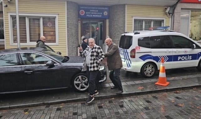 Mehmet Ali Erbil polis merkezinde imza attı