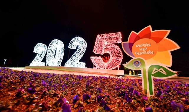 Mersin yeni yıla &#039;ışıl ışıl&#039; girecek