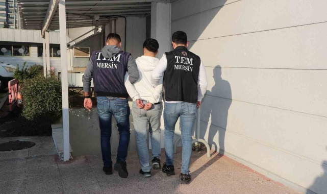 Mersin'de 60 yıldan fazla hapis cezası alan firari yakalandı