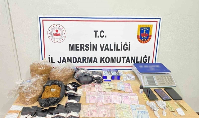 Mersin'de sigara kaçakçılığı yapan 3 şüpheli yakalandı