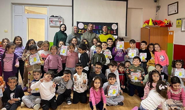 Minikler yazarla buluştu