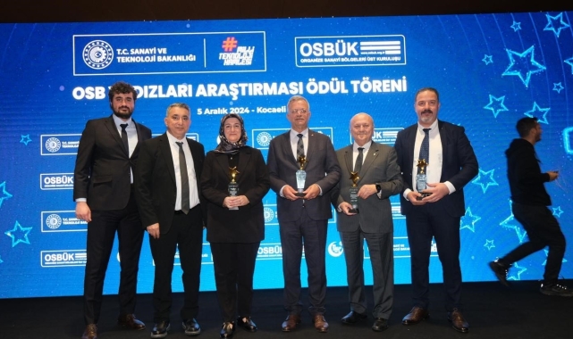 MTOSB'ye 'En çok katkı veren OSB' ödülü