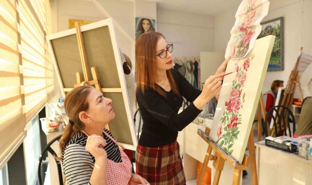 Mudanya 7'den 70'e sanat ve sporla iç içe