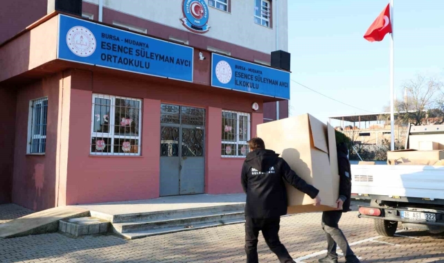 Mudanya Belediyesi'nden öğrencilere çifte destek
