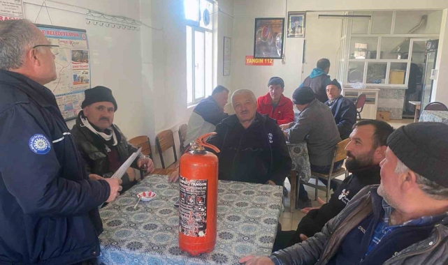 Muğla İtfaiyesi, 13 İlçe 330 mahallede vatandaşlara eğitim verdi