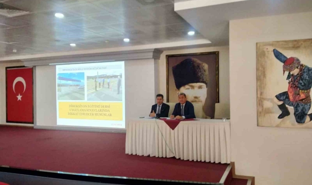 Muğla'da MTSK direksiyon eğitimi ve sınav alanı bilgilendirme toplantısı gerçekleştirildi