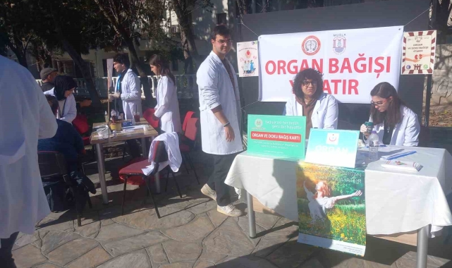 Muğla'da "Organ Bağışı Yaşatır" farkındalık etkinliği düzenlendi