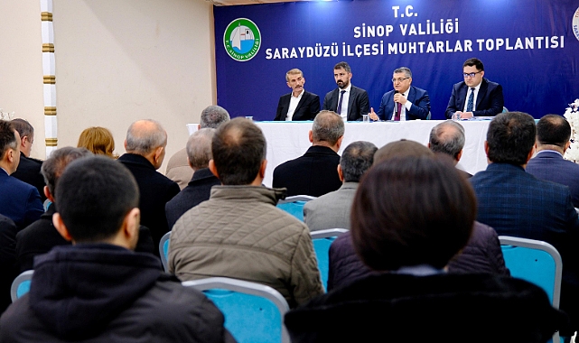 Muhtarların sorunları masaya yatırıldı
