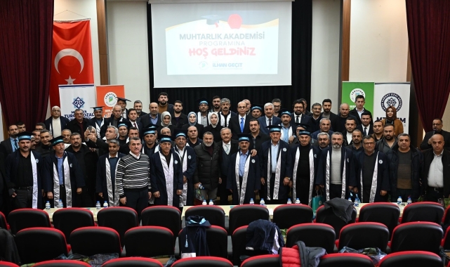 Muhtarlık akademisi sona erdi