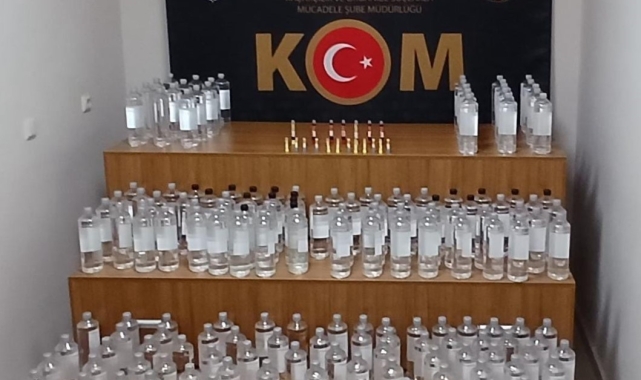 Niğde'de kaçak içki operasyonu: 1 gözaltı