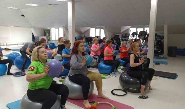 Odunpazarı Belediyesi'nden pilates eğitimleri