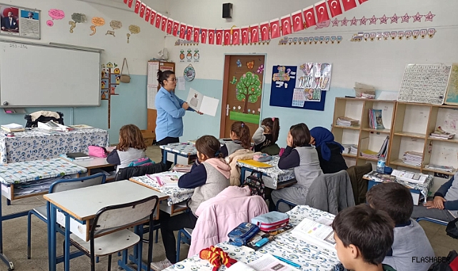 Öğrenciler kitapların dünyasını keşfe çıktı