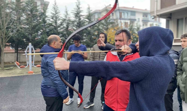 Öğrenciler okçuluk ile tanıştı