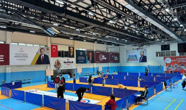 Okul Sporları Floor Curling İl Birinciliği müsabakaları sonuçlandı