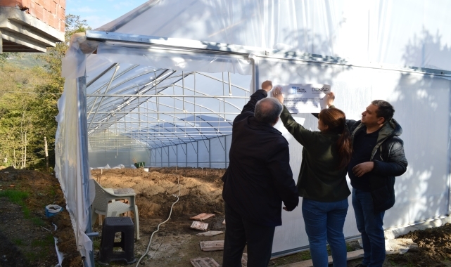 Ordu'da yükümlülerin topluma kazandırılması için tarımsal destek sağlandı