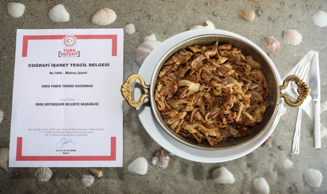Ordu fındık tirmidi kavurması coğrafi işaretle tescillendi