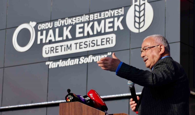 Ordu'da Halk Ekmek açıldı