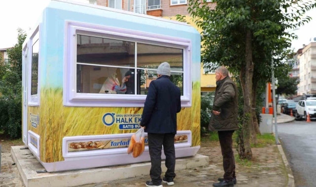 Ordu'da halk ekmek satışları başladı: Fiyatı 8 TL