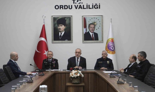 Ordu'nun 2024 yılı asayiş raporu: 24 bin 386 olay yaşandı