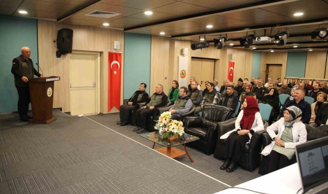 Orman personeline akciğer kanseri bilgilendirmesi