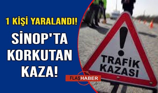 Otomobil çekiciye bağlı olan yarı römorka çarptı: 1 yaralı