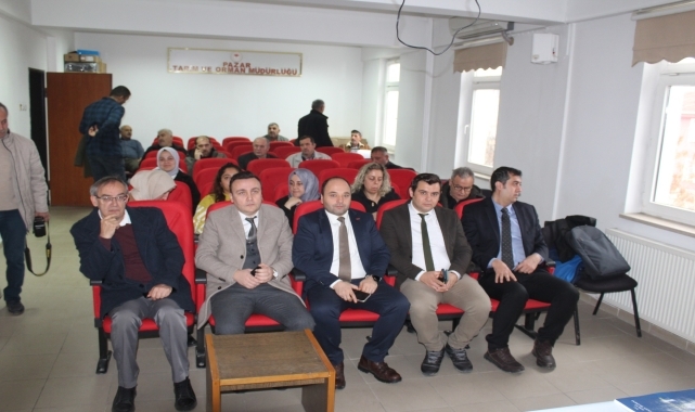 Pazar'da TARSİM eğitim ve bilgilendirme toplantısı yapıldı