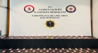 Samsun'da 2 bin 263 sentetik ecza hapı ele geçirildi, 2 zanlı yakalandı