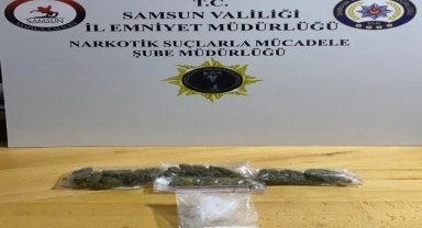 Samsun'da düzenlenen uyuşturucu operasyonunda 5 zanlı yakalandı