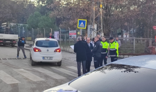 Samsun'da otomobille çarpışan motosikletin sürücüsü öldü