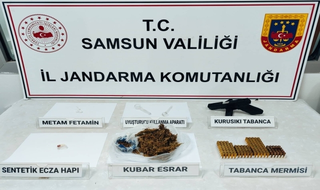 Samsun'da uyuşturucu operasyonunda 1 zanlı yakalandı