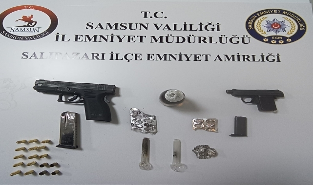 Samsun'da uyuşturucu operasyonunda 6 zanlı yakalandı